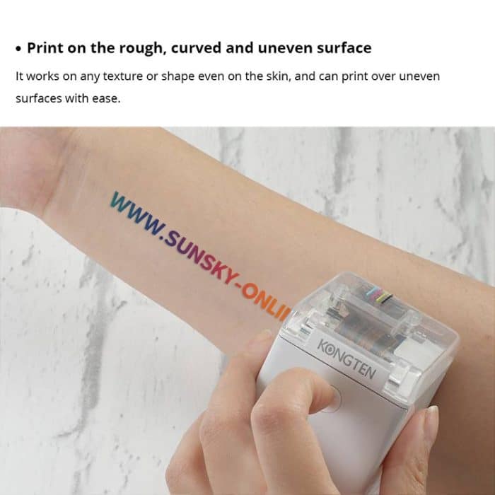 MBrush01 1200 DPI Mini tragbarer bunter Drucker – Bild 9