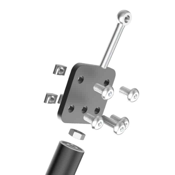 Creality Ender-3 / 3Pro Spurstange Feste Halterung 3D-Druckerstrukturhalterung – Bild 4