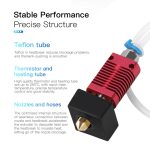 Creality 24V 40W Extruder Volldüsen-Hot-End-Kit mit Düsenextruder + Lüfter + Gehäuse für Ender-3 3D-Drucker – Bild 6