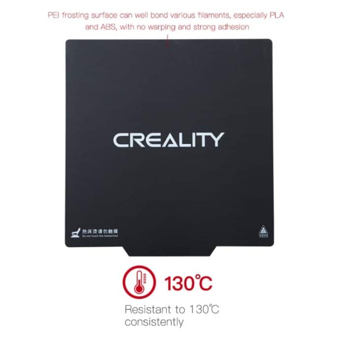 Creality PEI Priting Plate Doppelseitiges PEI-Federstahlblech mit Magnetfuß für Ender-3 3D-Druckerteil – Bild 7
