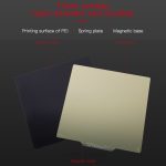 Creality PEI Priting Plate Doppelseitiges PEI-Federstahlblech mit Magnetfuß für Ender-3 3D-Druckerteil – Bild 8