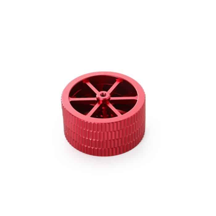 Creality Handgeschraubte Nivelliermutter aus Metall in Rot für Ender-3 / Ender-3 Pro / Ender-3 V2 / CR-10 Pro V2 3D-Drucker – Bild 2