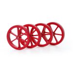 Creality Handgeschraubte Nivelliermutter aus Metall in Rot für Ender-3 / Ender-3 Pro / Ender-3 V2 / CR-10 Pro V2 3D-Drucker – Bild 3