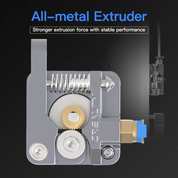 Creality Ganzmetall Silberblock Bowden Extruder Kit für Ender-3 / Ender-3 Pro / Ender-3 V2 / CR-10 Pro V2 3D-Drucker – Bild 7
