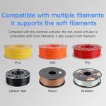 Creality Ganzmetall Silberblock Bowden Extruder Kit für Ender-3 / Ender-3 Pro / Ender-3 V2 / CR-10 Pro V2 3D-Drucker – Bild 10