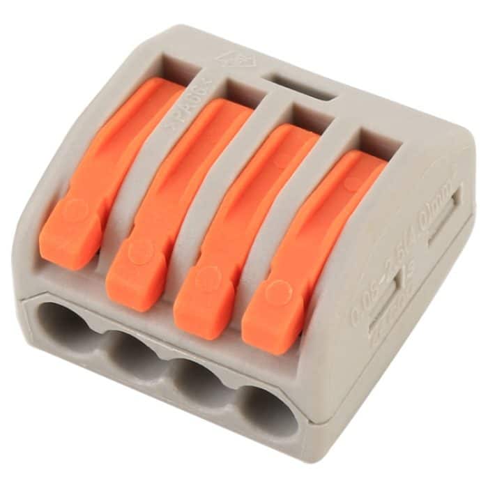 10 PCS 4-Port PCT-Serie Architekturverdrahtungsanschluss LED-Lampe Leiter Verteiler Anschlussdose Drahtverbindung – Bild 2