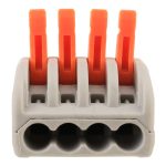 10 PCS 4-Port PCT-Serie Architekturverdrahtungsanschluss LED-Lampe Leiter Verteiler Anschlussdose Drahtverbindung – Bild 3