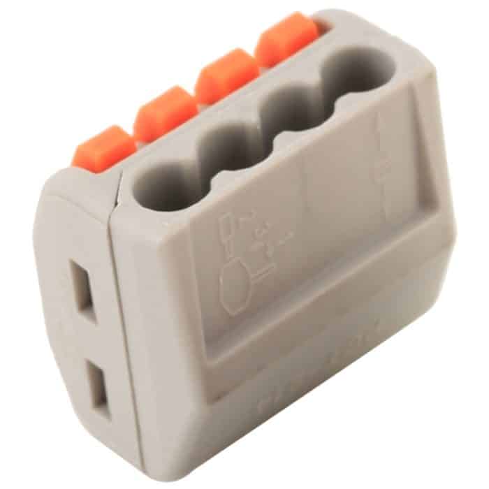 10 PCS 4-Port PCT-Serie Architekturverdrahtungsanschluss LED-Lampe Leiter Verteiler Anschlussdose Drahtverbindung – Bild 4