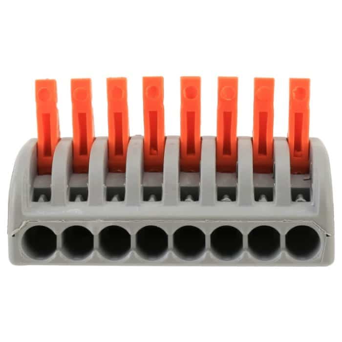 10 PCS 8-Port PCT-Serie Architekturverdrahtungsanschluss LED-Lampe Leiter Verteiler Anschlussdose Drahtverbindung – Bild 3