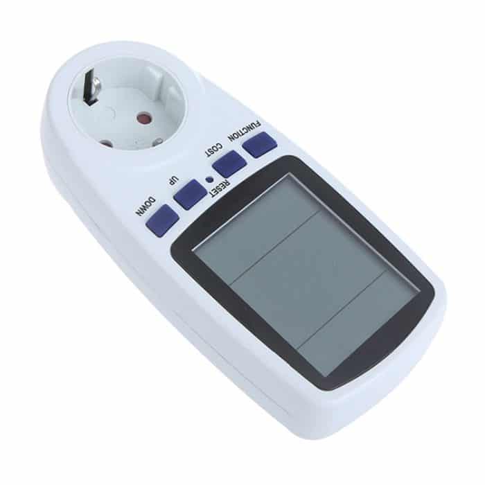 AC 230V 50Hz Max 16A LCD-Display Energiezähler Watt Volt Spannung Leistungsanalysator Automatischer Strommonitor Analysator Leistung, EU-Stecker, AC 230V EU Plug – Bild 2