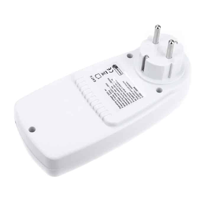 AC 230V 50Hz Max 16A LCD-Display Energiezähler Watt Volt Spannung Leistungsanalysator Automatischer Strommonitor Analysator Leistung, EU-Stecker, AC 230V EU Plug – Bild 3