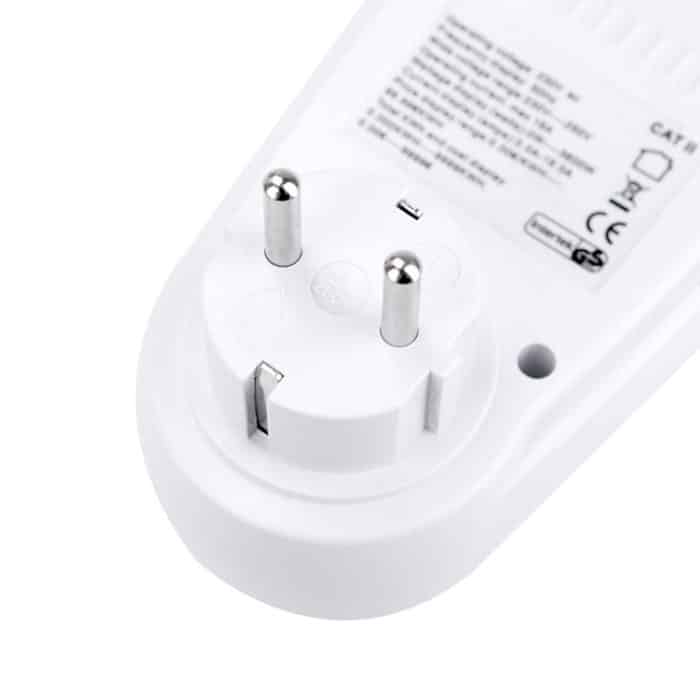 AC 230V 50Hz Max 16A LCD-Display Energiezähler Watt Volt Spannung Leistungsanalysator Automatischer Strommonitor Analysator Leistung, EU-Stecker, AC 230V EU Plug – Bild 4