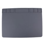 Wartungsplattform Hochtemperatur-hitzebeständige Reparatur-Isolierpad-Silikonmatten, Größe: 49,5 cm x 34,7 cm, 49.5cm x 34.7cm Grey – Bild 2