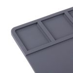 Wartungsplattform Hochtemperatur-hitzebeständige Reparatur-Isolierpad-Silikonmatten, Größe: 49,5 cm x 34,7 cm, 49.5cm x 34.7cm Grey – Bild 4