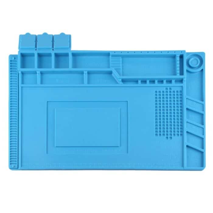 Wartungsplattform, antistatisch, rutschfest, hohe Temperatur, hitzebeständig, Reparatur-Isolierpad, Silikonmatten, Größe: 45 cm x 30 cm, S-160 (45cm x 30cm) – Bild 2