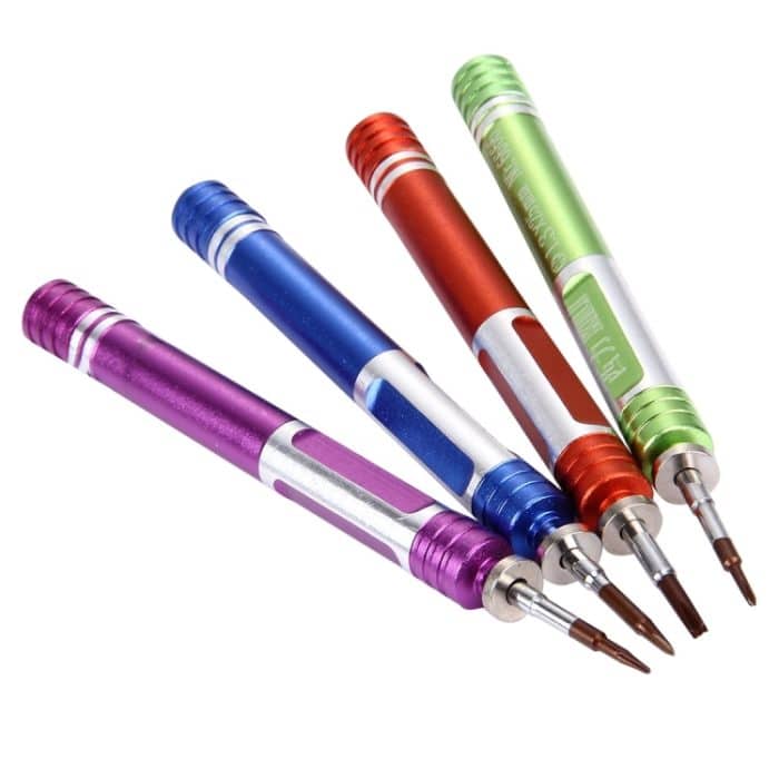 Geeigneter professioneller Schraubenzieher Reparatur Open Tool Kit mit Roll Ledertasche Für iPhone 7 & 7 Plus – Bild 4