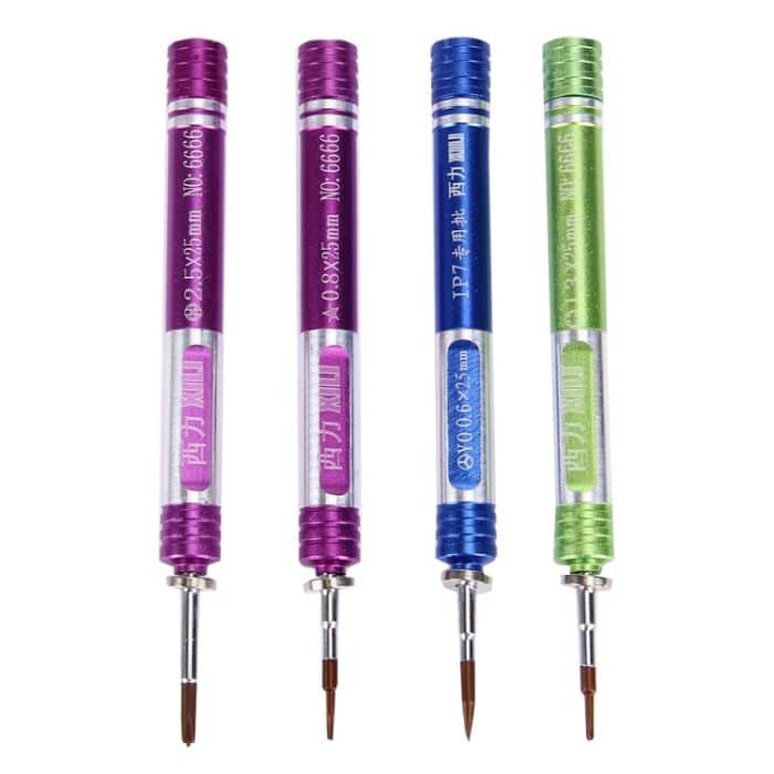 Geeignete professionelle Schraubendreher Reparatur Open Tool Kit mit Lederhandtasche für iPhone 7 & 7 Plus – Bild 4