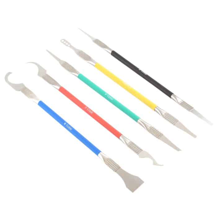 Kaisi i9801 CPU Professional Demontagestangen aus Kunststoff für Mobiltelefone / Tablets Brechstangenreparatur-Werkzeugsätze – Bild 3