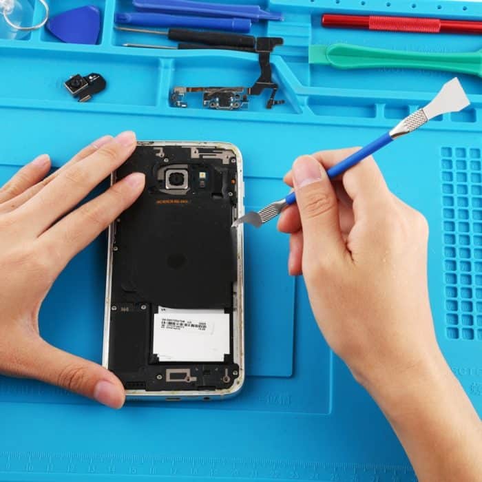 Kaisi i9801 CPU Professional Demontagestangen aus Kunststoff für Mobiltelefone / Tablets Brechstangenreparatur-Werkzeugsätze – Bild 6