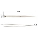 BEST BST-Q1 Pinzette aus gebürstetem Edelstahl – Bild 4