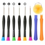 9 in 1 Professionelle Reparatur von Schraubendreher Open Tool Kit für iPhone 6 & 6s / iPhone 5 & 5S