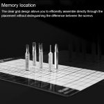 Universal Magnetic Screws Mat für die Reparatur von Telefonen, Größe: 14,5 x 9 cm – Bild 6