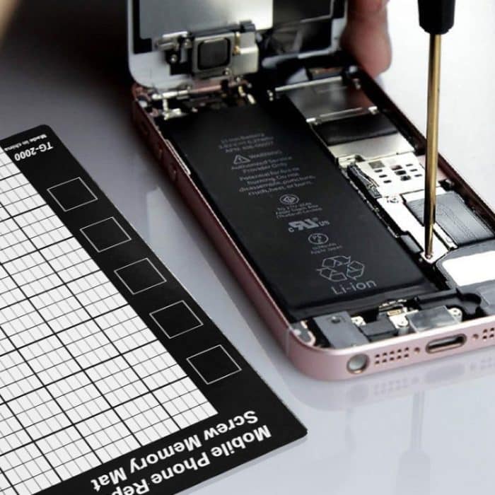 Universal Magnetic Screws Mat für die Reparatur von Telefonen, Größe: 14,5 x 9 cm – Bild 7