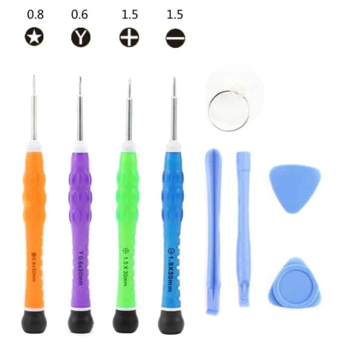 ETP6564.jpg JIAFA JF-8110 9-in-1-Reparaturwerkzeugset für iPhone 7 & 7 Plus / Samsung – Bild 1