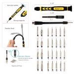 Kaisi 3801 38 in 1 Multifunktionales Werkzeugset zur Reparatur von Computertelefonen – Bild 3