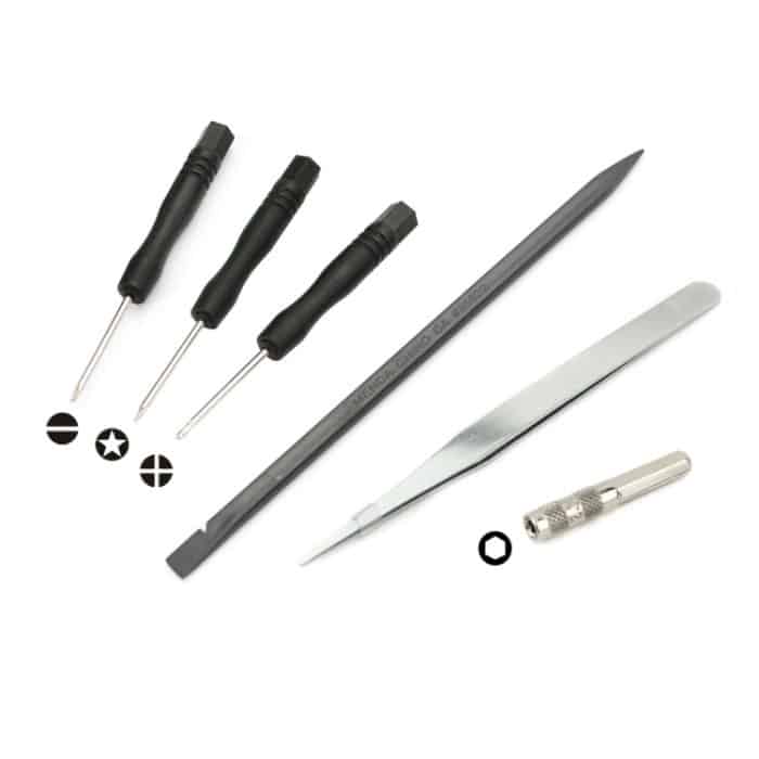 JF-8147 14 in 1 Metall + Kunststoff iPhone Dedicated Disassemble Repair Tool Kit – Bild 3