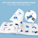 Yahboom 16 in 1 Building:bit Super Kit Programmierbares Building Block Kit Kompatibel mit BBC Micro:bit V1.5/V2 Board, ohne micro:bit – Bild 5