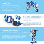 Yahboom 16 in 1 Building:bit Super Kit Programmierbares Building Block Kit Kompatibel mit BBC Micro:bit V1.5/V2 Board, ohne micro:bit – Bild 7