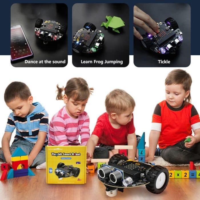 Yahboom Tinybit Smart Robot Car Kompatibel mit Micro:bit V2/1.5 Board, ohne Micro:bit V2/V1.5 Board – Bild 3