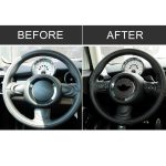 Autolenkrad F Fahrgestell Logo Carbonfaser Dekorativer Aufkleber für BMW Mini Cooper F55 / F56 / F60 / Countryman F60 – Bild 7