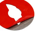 Rot Blau Farbe Autolenkrad F Fahrgestell Logo Kohlefaser Dekorativer Aufkleber für BMW Mini Cooper F55 / F56 / F60 / Countryman F60 – Bild 4