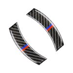 2 PCS Rot Blau Farbe Auto F Fahrgestell Navigationsfeld Kohlefaser Dekorativer Aufkleber für BMW Mini Cooper Countryman Clubman F54 / F55 / F56 / F60 – Bild 2