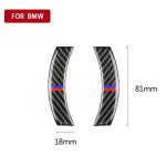 2 PCS Rot Blau Farbe Auto F Fahrgestell Navigationsfeld Kohlefaser Dekorativer Aufkleber für BMW Mini Cooper Countryman Clubman F54 / F55 / F56 / F60 – Bild 5