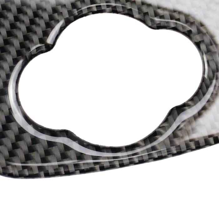 Auto F Fahrgestell Zigarettenanzünder Abdeckplatte Kohlefaser Dekorativer Aufkleber für BMW Mini Cooper F55 / F56 / F57 – Bild 3