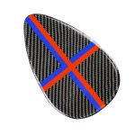 Rot Blau Farbe Auto F Fahrgestell Instrumentierung Konsole Panel Kohlefaser Dekorativer Aufkleber für BMW Mini Cooper JCW One F56 / F55 / F54 – Bild 2