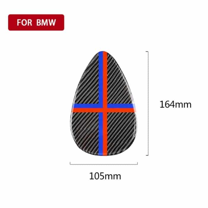 Rot Blau Farbe Auto F Fahrgestell Instrumentierung Konsole Panel Kohlefaser Dekorativer Aufkleber für BMW Mini Cooper JCW One F56 / F55 / F54 – Bild 5