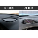 Rot Blau Farbe Auto F Fahrgestell Instrumentierung Konsole Panel Kohlefaser Dekorativer Aufkleber für BMW Mini Cooper JCW One F56 / F55 / F54 – Bild 7