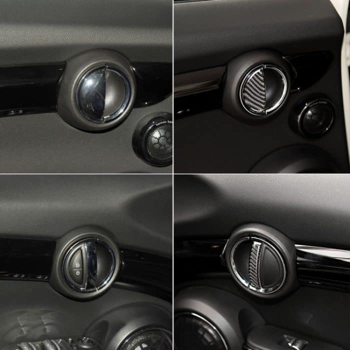 4 PCS Car F Fahrgestell Türgriff Kohlefaser Dekorativer Aufkleber für BMW Mini Cooper Clubman Countryman F55 / F54 / F60 – Bild 7