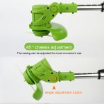 Tragbarer elektrischer Lithiumbatterie-Rasenmäher Weeder, EU-Stecker – Bild 6