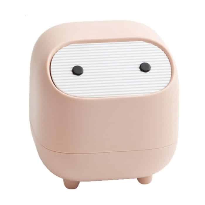 Desktop-Mülleimer Mini Dual-Layer-Push-Mülleimer – Bild 1