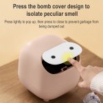 Desktop-Mülleimer Mini Dual-Layer-Push-Mülleimer – Bild 3