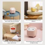 Desktop-Mülleimer Mini Dual-Layer-Push-Mülleimer – Bild 7