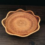 2 Stück / Set GP3 Geflochtener Aufbewahrungskorb für süßes Gemüse, Obst und Snacks – Bild 2