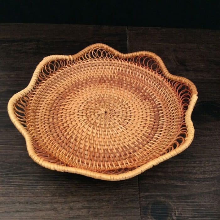 2 Stück / Set GP3 Geflochtener Aufbewahrungskorb für süßes Gemüse, Obst und Snacks – Bild 2