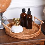 GP23 Geflochtenes süßes Gemüse Obst Snack Aufbewahrungsfach Korb, Größe: M. – Bild 5