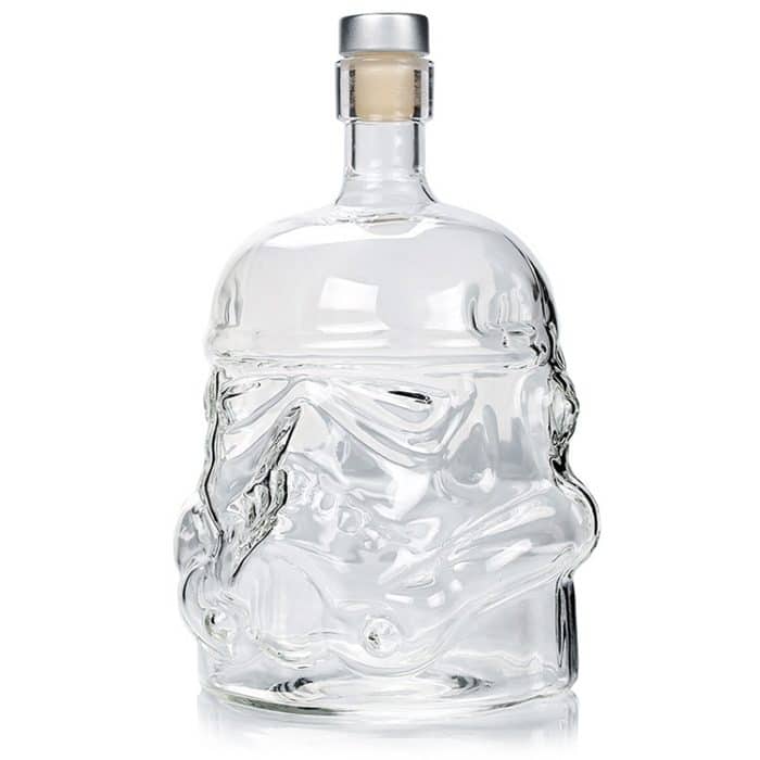 Glasflasche Weintopf Dekanter Transparent Kristall Wodka Flagon Geschenk, Kapazität: 650ml – Bild 2